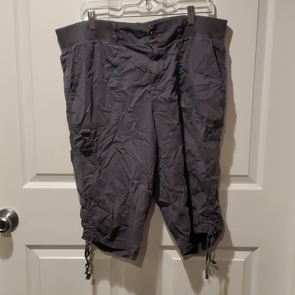 Plus Size Evri Utility Capri Pants